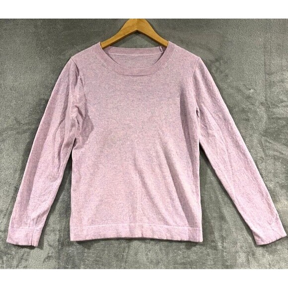 J Crew New Pink Teddie Cotton Wool Blend Lightweight Sweater Size Medium? - Picture 1 of 7